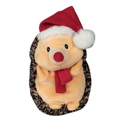 Doogy, Peluche Herisson de Noël : 17 cm