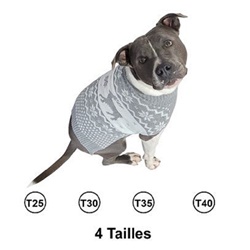 Doogy, Gray Jacquard Sweaters