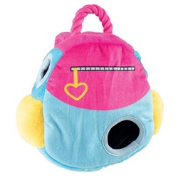 Doogy, Peluche de fouille Sac à dos