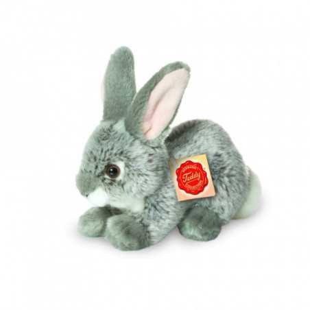 Teddy Hermann, Grauer sitzender Hase 18 cm