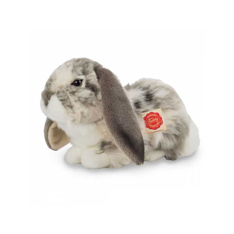 Peluche Lapin Bélier 30 cm – Teddy Hermann | Doux & Réaliste