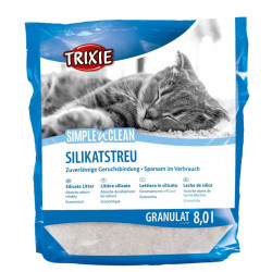 Arena para gatos de silicato Trixie 8L Simple'n'Clean