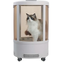 Phoenix, Cabina de secado redonda para gato o perro pequeño
