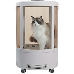 Phoenix, Cabine de séchage ronde pour chat ou petit chien