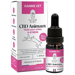 Divers, Huile de CBD pour chiens D-Stress 10%