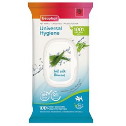 Beaphar, Lingettes nettoyantes Universelles végétales : 30 lingettes