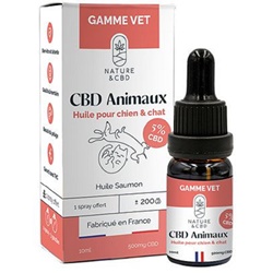 Divers, Huile de CBD pour chien et chats : 5% CBD - 10ml