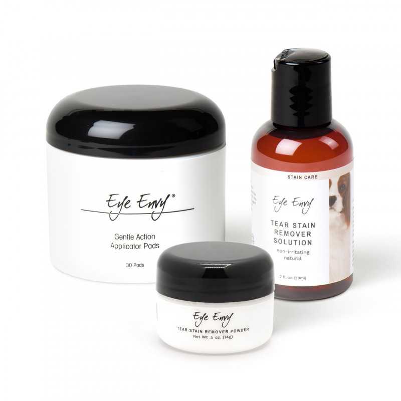 Eye Envy, Tränenfleckenentferner-Set für Hunde