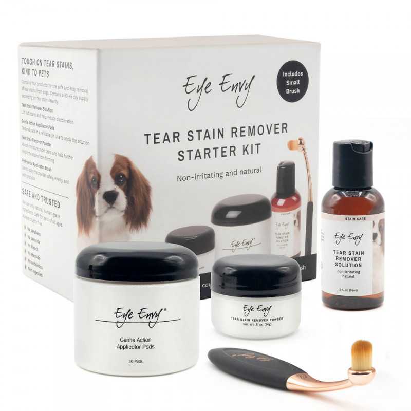 Eye Envy, Kit de inicio para perros con aplicador de contorno de ojos