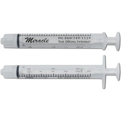 Miracle Nipple Syringe 3ml 5 Pack