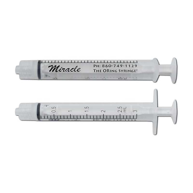 Miracle Nipple Syringe 3ml 5 Pack