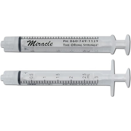 Lot de 10 seringues 3 ml Miracle Nipple