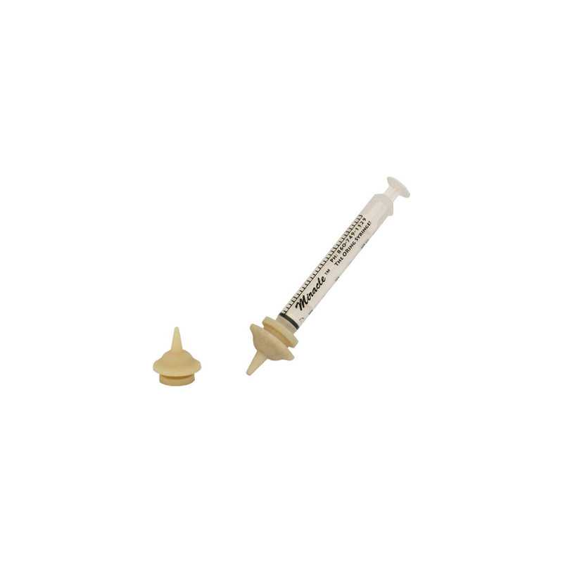 Set di 2 tettarelle e siringa The Miracle Nipple Mini Set di 2 tettarelle e siringa The Miracle Nipple Mini