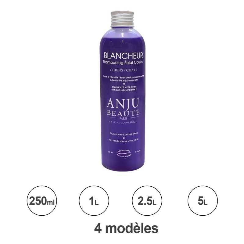 shampooing pour chien et chat blancheur anju beauté