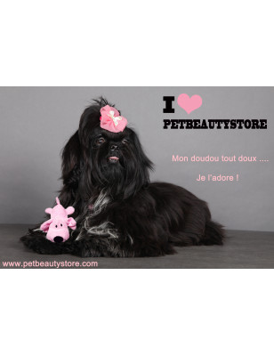 Peluche "doudou" chien tout doux