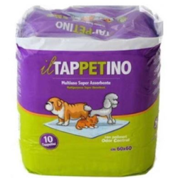 Lot de 10 alèses absorbantes pour chiens et chats 60 x 60 cm
