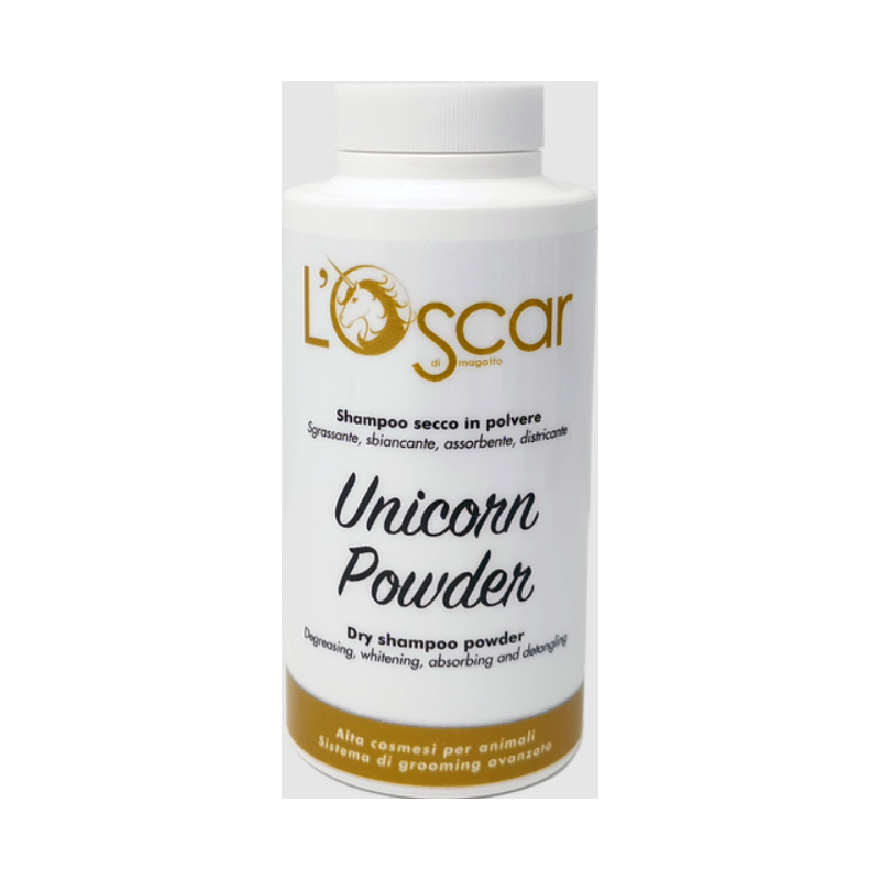 L'Oscar di Smagatto, Unicorn Powder - Shampoing en poudre, 130 gr.