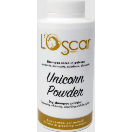 L'Oscar di Smagatto, Unicorn Powder - Shampoing en poudre, 130 gr.