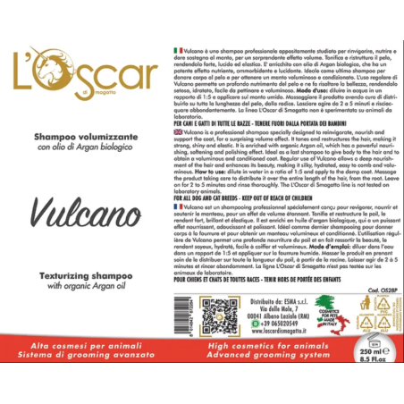Shampooing Texturisant Vulcano L'oscar di Smagatto