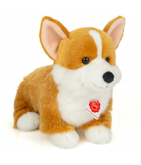 Peluche Chien Corgi Hermann Teddy Écologique - 30 cm
