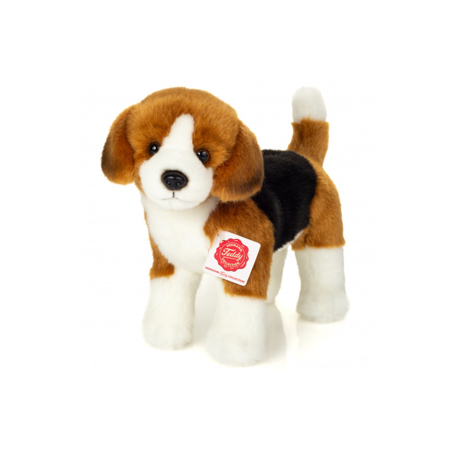 Hermann Teddy, peluche Beagle debout