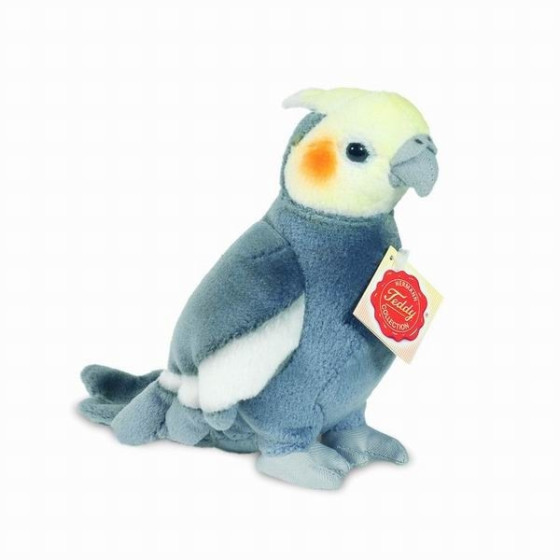 Peluche Perruche Calopsitte Hermann Teddy - 17 cm