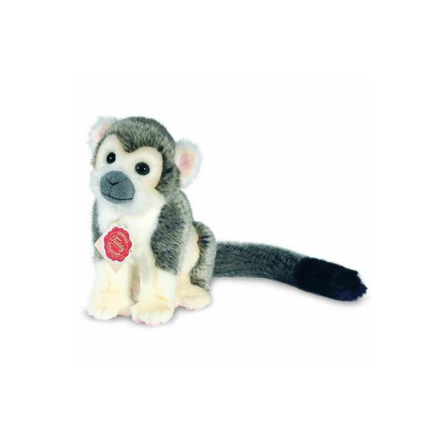 Hermann Teddy, peluche Singe gris