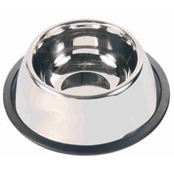 Trixie, Long Ear Dog Bowl, Stainless Steel