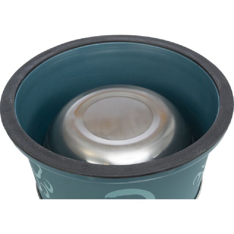 Trixie, Ciotola con orecchie lunghe, acciaio inossidabile/plastica