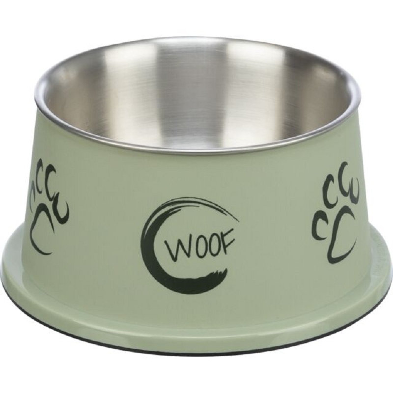 Trixie, Long ear bowl, stainless steel/plastic
