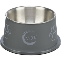 Trixie, Long ear bowl, stainless steel/plastic