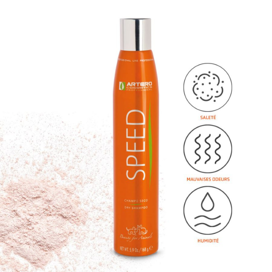 Artero, champú seco SPEED