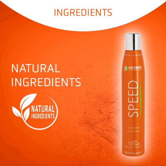 Artero, champú seco SPEED