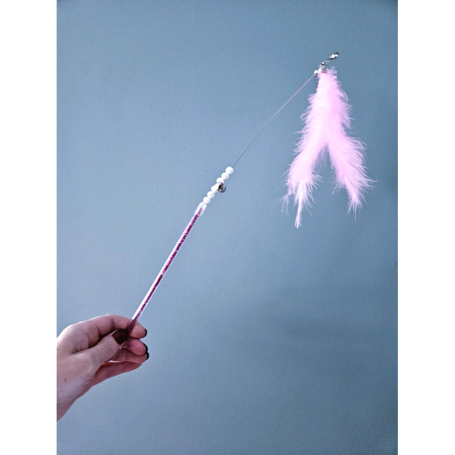 Juguete de plumas para gatos Aline