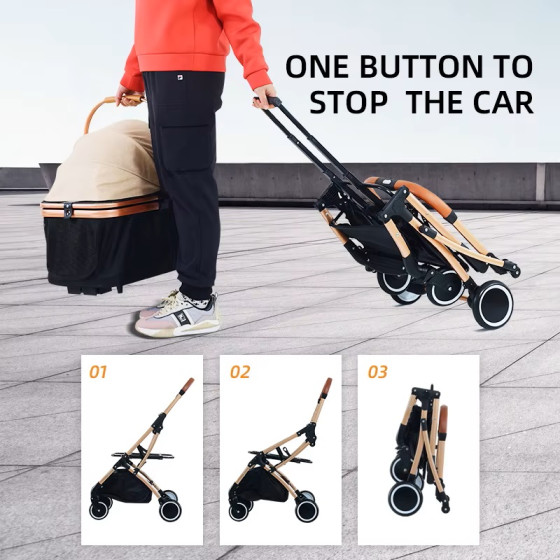 Abnehmbarer 2-in-1-Kinderwagen