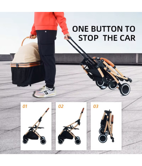 Abnehmbarer 2-in-1-Kinderwagen