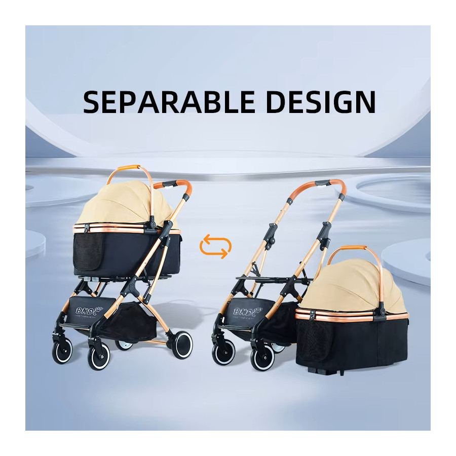 Poussette 2 en 1 détachable