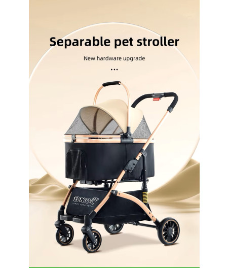 2-in-1 abnehmbarer, belüfteter Kinderwagen