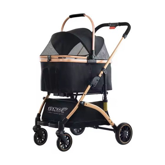 2-in-1 abnehmbarer, belüfteter Kinderwagen