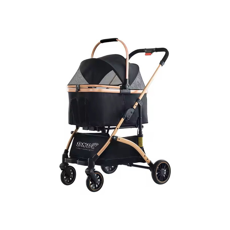 Poussette 2 en 1 détachable aérée