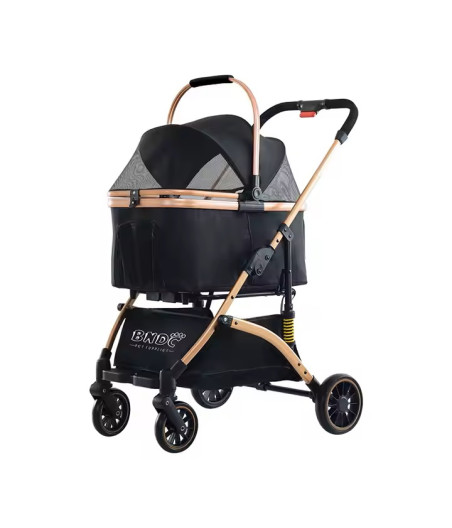 Poussette 2 en 1 détachable aérée