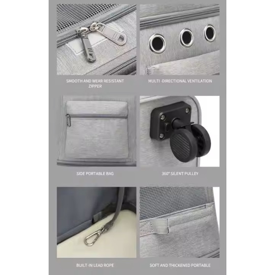 Bolsa de transporte doble con ruedas