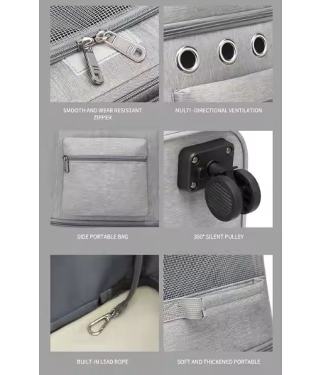 Sac de transport Trolley double