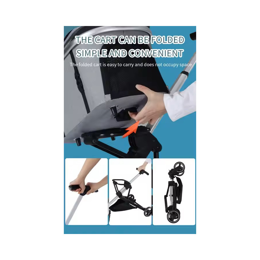 Cochecito convertible doble e individual Futura