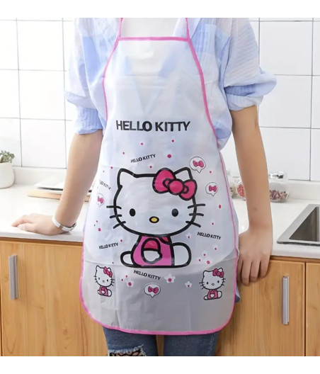 Grembiule in PVC Hello Kitty