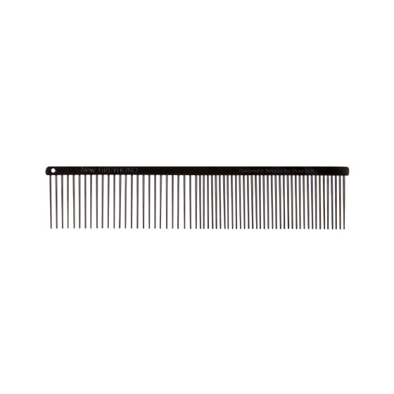 Windhund, professioneller Kamm 19 cm lange Zähne lila