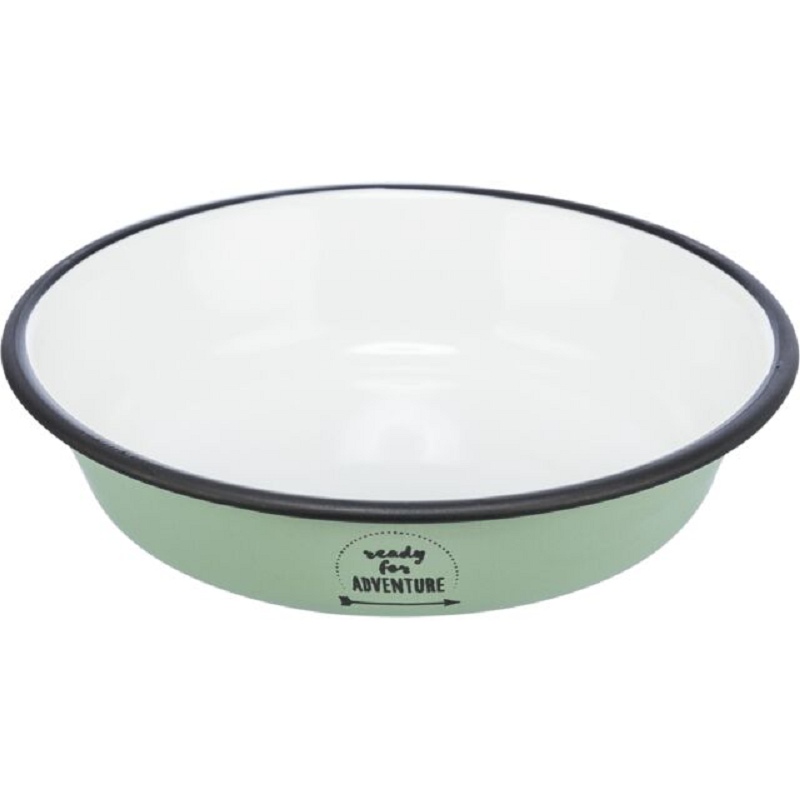Trixie, Bowl, enamel/stainless steel