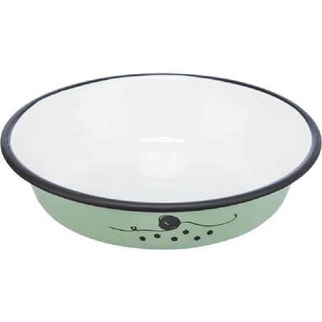 Trixie, Bowl, enamel/stainless steel