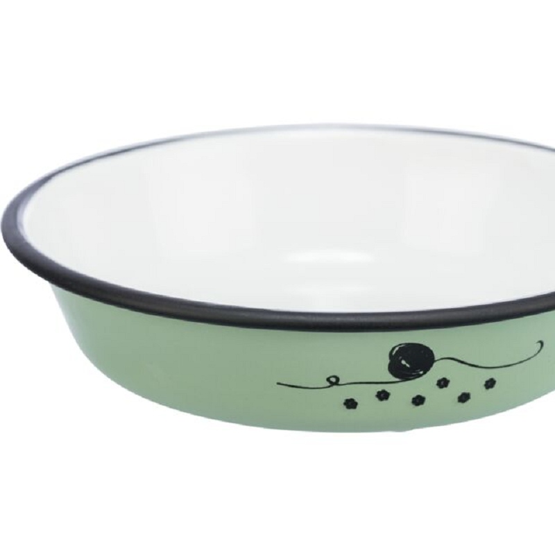 Trixie, Bowl, enamel/stainless steel