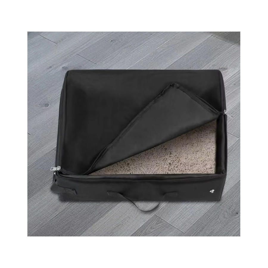 Caja de arena plegable con cierre